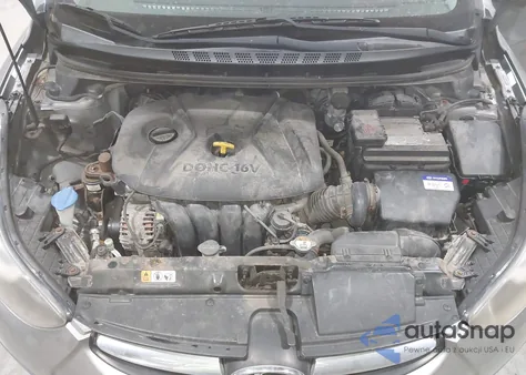 2013 Hyundai Elantra Gls from USA, damaged, VIN KMHDH4AE5DU978239